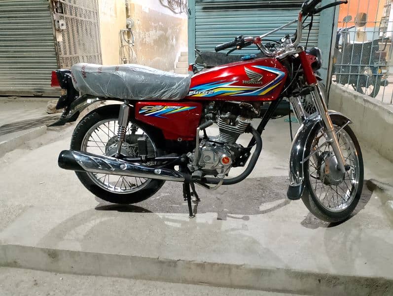 Honda CG 125cc model 2017 registration 2018 9