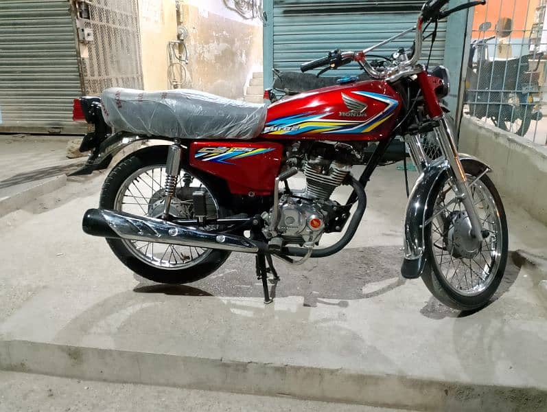 Honda CG 125cc model 2017 registration 2018 10