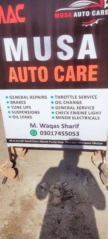 Musa Auto Care free oil change 0