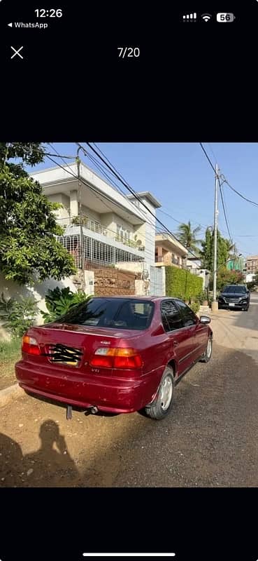 Honda Civic Vti Oriel 1999 Maroon 5