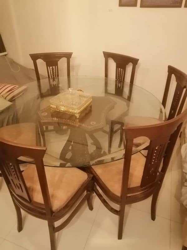 dining table with 6 chairs 1