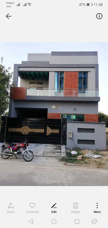 5 Marla house for rent double storey New Lahore city Lahore 12