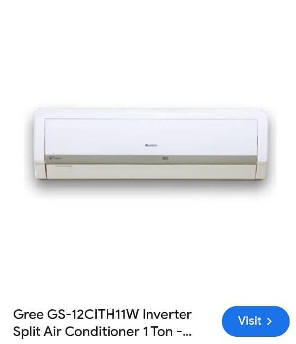 gree 1 tan DC inverter 0