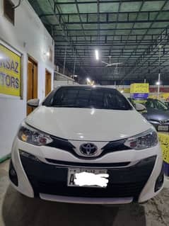 AL READY BANK LEASE TOYOTA YARIS PUSH START 2020 MODEL PUNJAB NUMBER