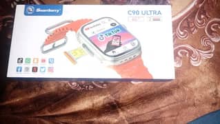 c90 ultra 4G smart watch condition 10 by 10