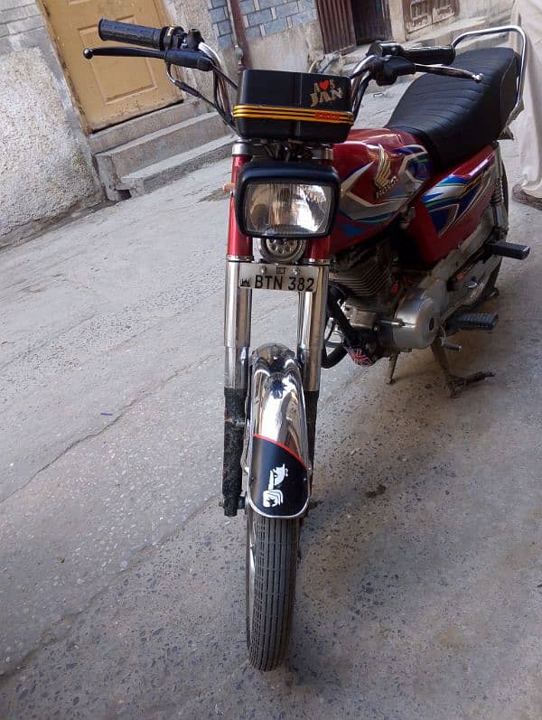 Honda 125 islambad nambr 3