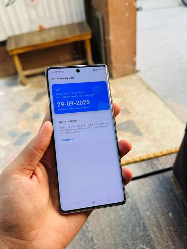 Infinix Zero 40 9 MONTHS Warranty 7