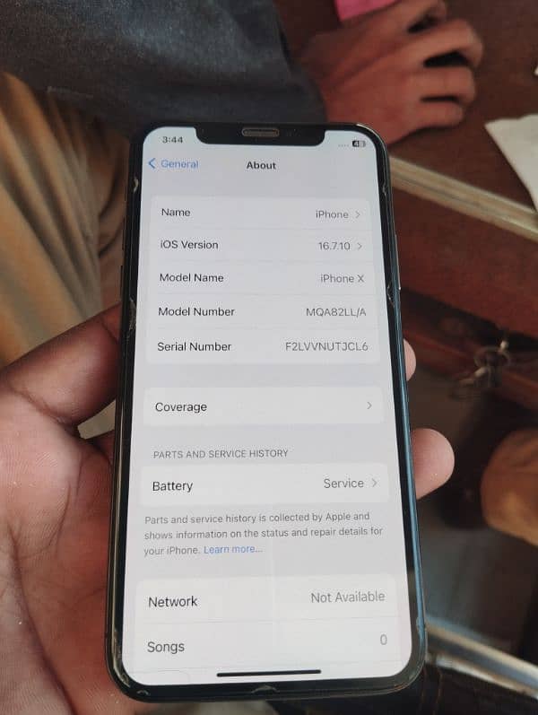 iphone x 256 Non Active Factory unlock 3