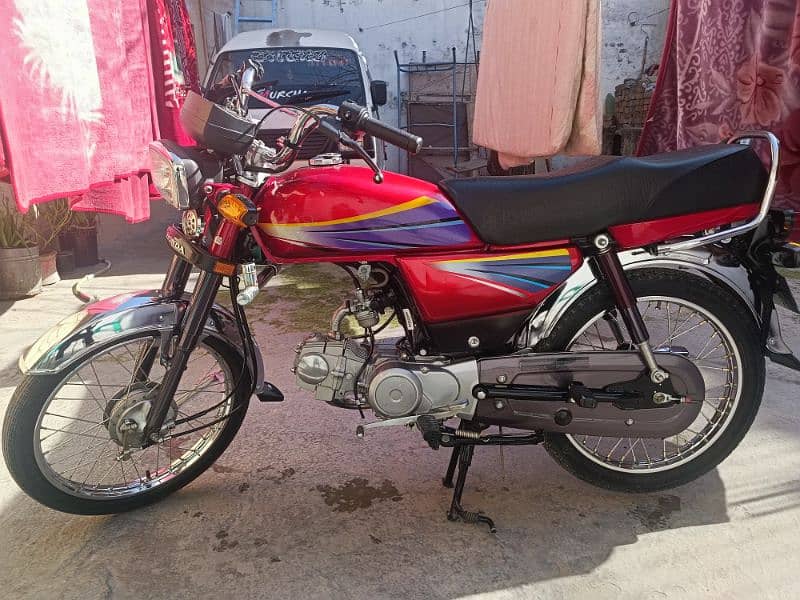 Honda CD 70 Model 2023-24 8