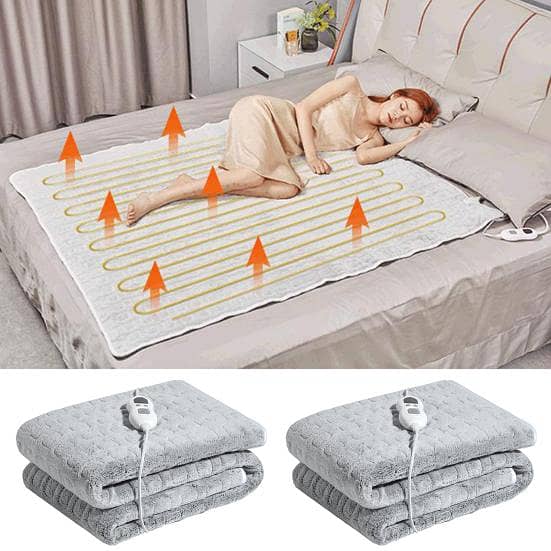 Electric heating blanket for double bed single bed 0