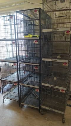 BIRDS CAGE / Iron love bird Cages Available For Sale