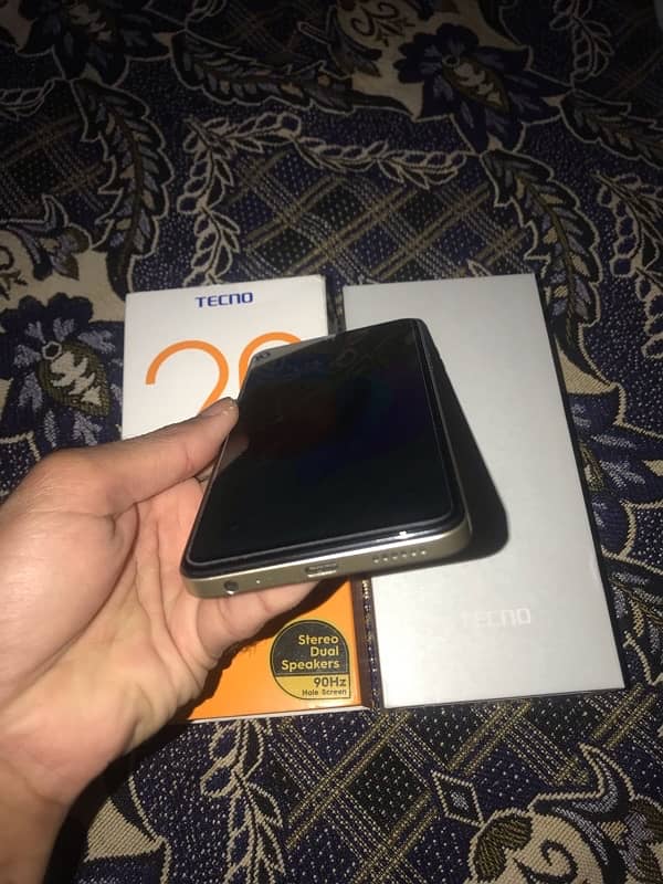 Tecno Spark 20c brand new just box open 4/128 gb 2