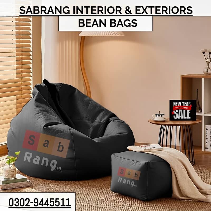 bean bags / leather bean bag / Leather bean bag /sofa cum bed bean bag 0