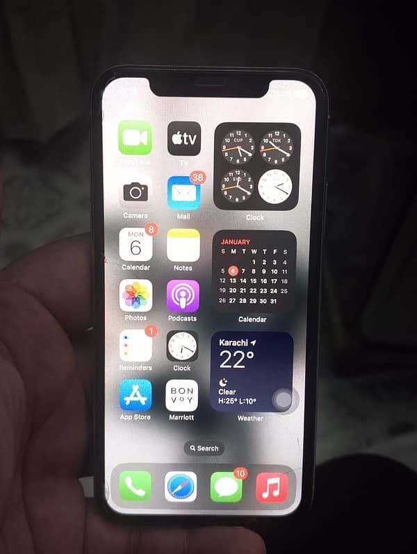 Apple iphone X 256 4