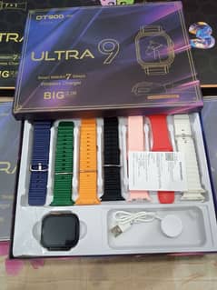 Smart Watch with 7 Straps New in Reasonable Price