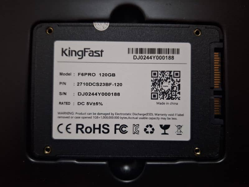 KingFast 120GB SSD SATA (Fixed Price) 3