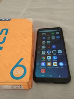 Tecno Spark 6 Go . . 4/64 Full ok set  with BoX +charger good batry tmig