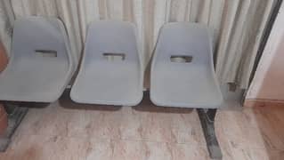 Patient waiting visitor chair