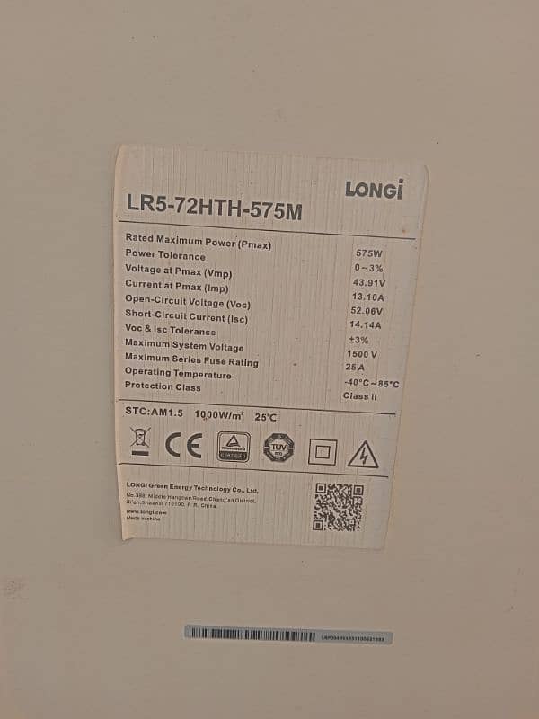 Longi Hi-Mo 6 575 w A Grade Solar Panel 1