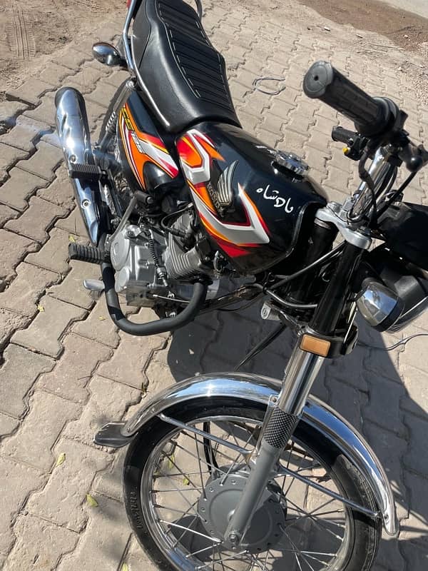 My Black Tiger For Sell CG125 2022 4