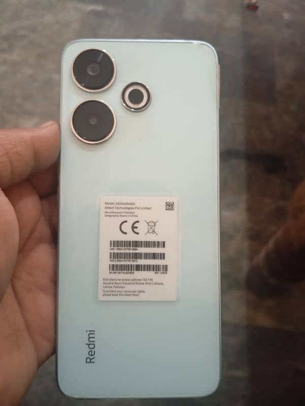 Redmi 13 good condition 10/10 . warranty 9 month full box 7