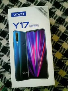 vivo y17 8/256 gb new just box opened