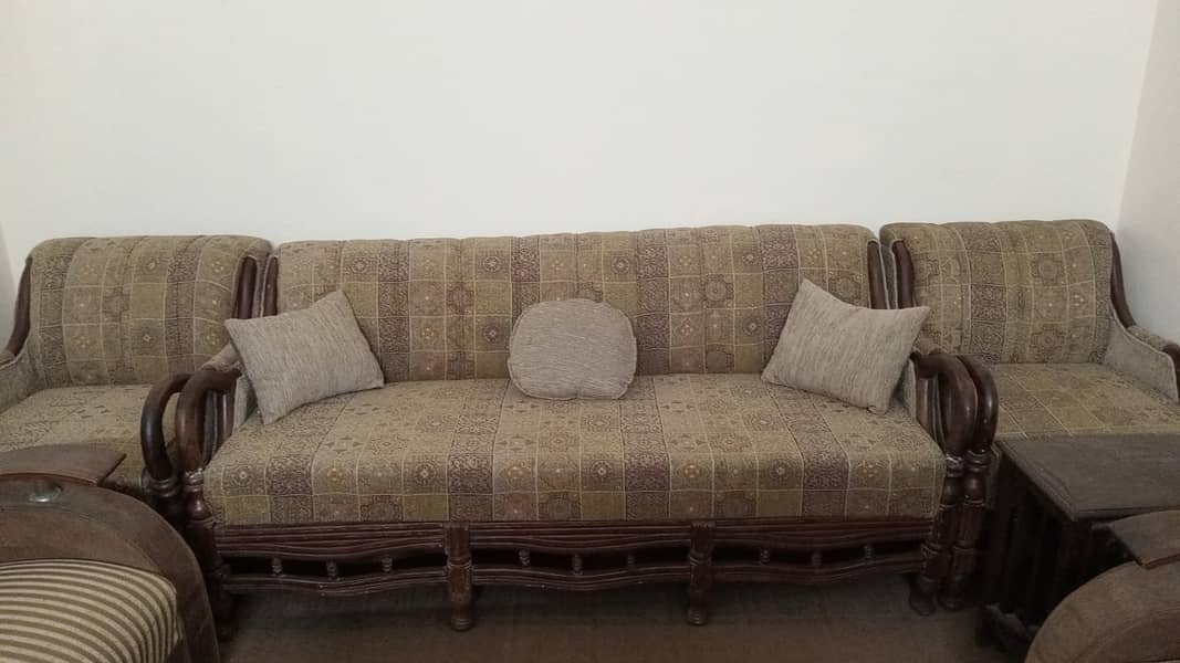 Used sofa but recently full new repaired with new foam new covered 2