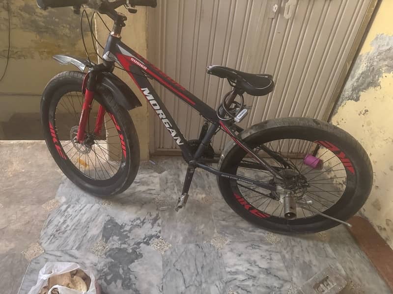 morgan fat bike in perfect condition 2