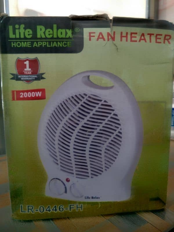 life relax fan heater for sale 1