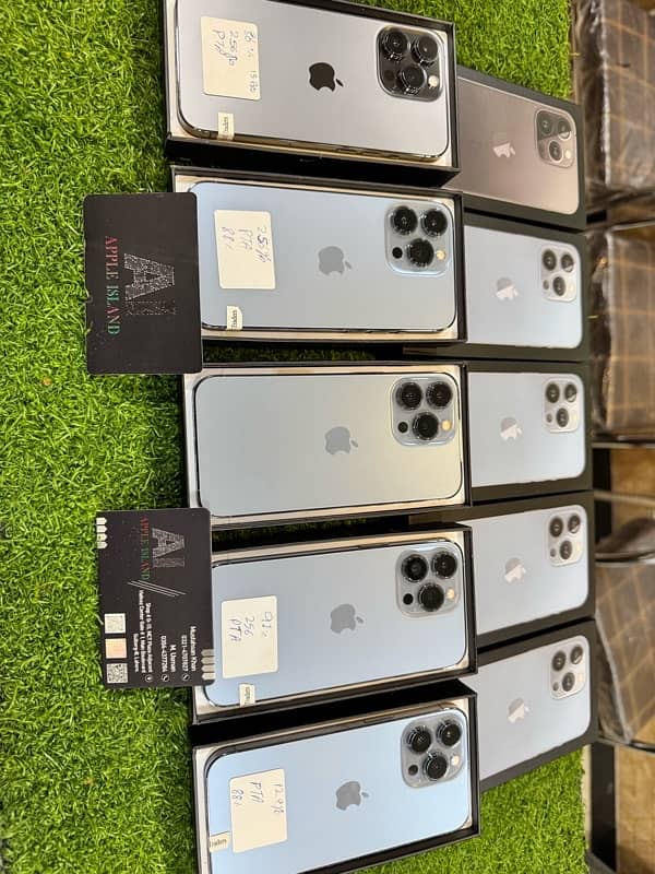 iPhone 13 Pro 256gb dual sim pta approved with box 10/10 water pack 2