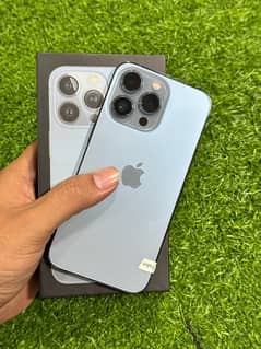 iPhone 13 Pro 128gb non Pta JV sierra blue with box water pack