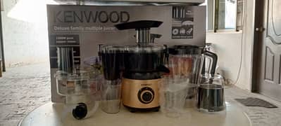 KENWOOD FOOD FACTORY Juicer, Chopper, Grinder mixer All in 1 Processor