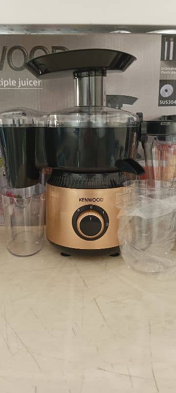 KENWOOD FOOD FACTORY Juicer, Chopper, Grinder mixer All in 1 Processor 3