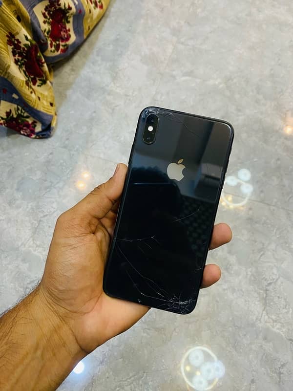 iphone xsmax 64 gb single sim pta approved  face id okay 0