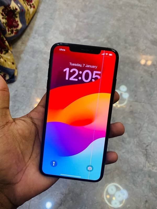 iphone xsmax 64 gb single sim pta approved  face id okay 1