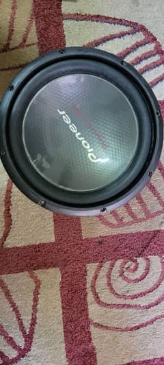 poineer 3003 d4 spl woofer n power acoustic amplifier