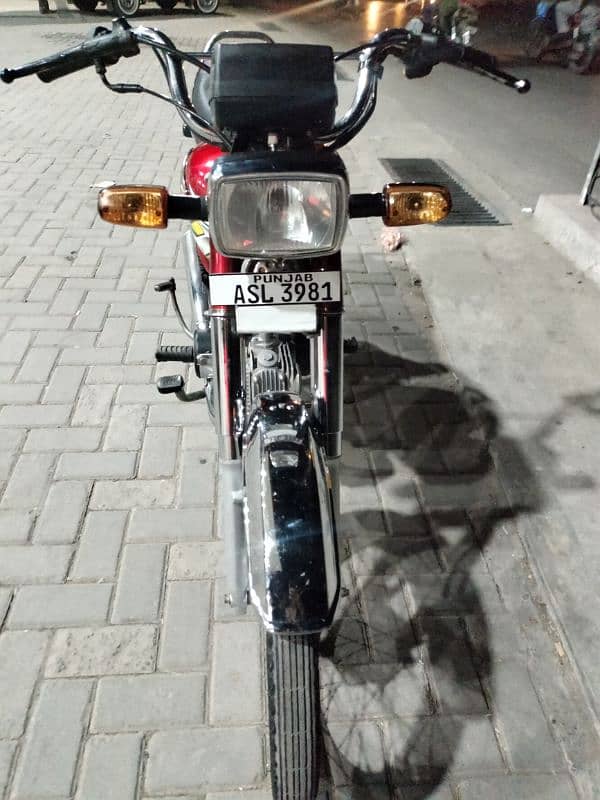 Honda CD70 model 2023 Rawalpindi number 03341511728 8