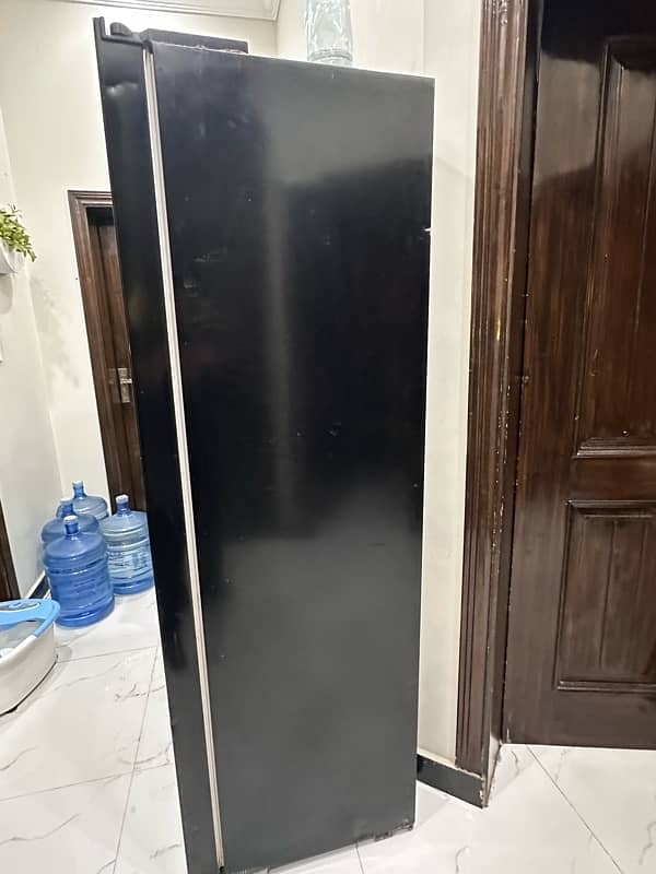 Black Double Door SWAN Refrigerator 9