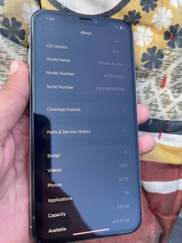 Iphone xs max 512 gb non pta factory unlock 2