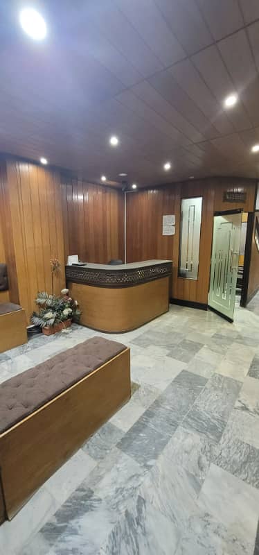 furnished office for rent 2650sqft in shahar e Faisal. 4