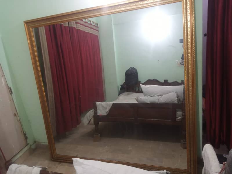 Wooden Mirror For sale 1