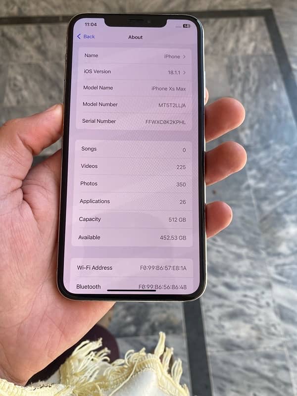 iphone Xs max 512 gb 3