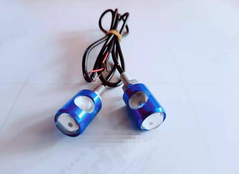 2 pcs mini LED indicator lights size 1.5 Inch 0