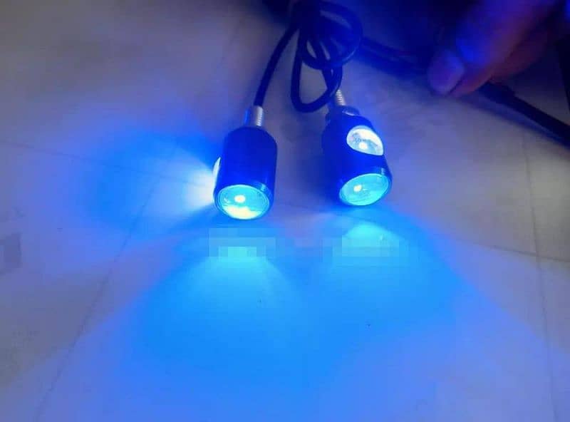 2 pcs mini LED indicator lights size 1.5 Inch 2