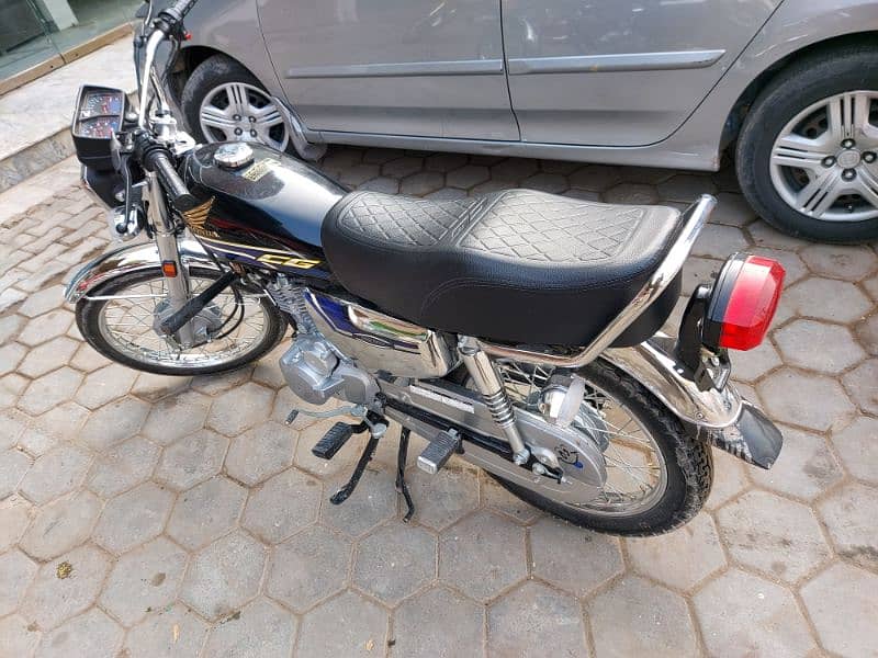 Honda cg 125 Model 2024 just like new 4