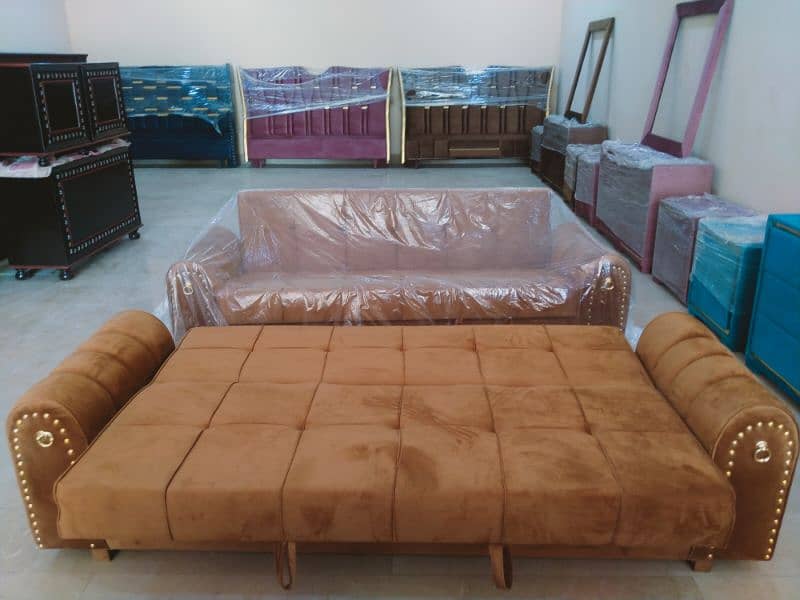 Sofa cumbed| Bed wala sofa | sofa | bed | 1