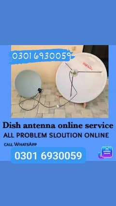 Dish Antennas and services and TV 0301 6930059