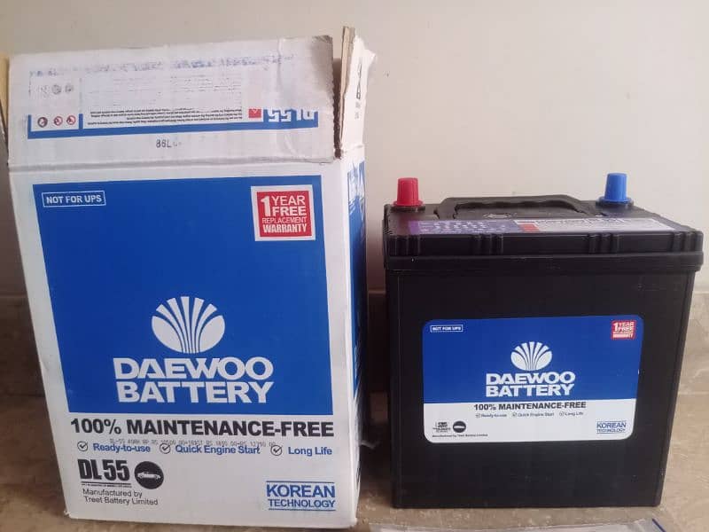 Daewoo brand new 55 DL used Just box Open 0