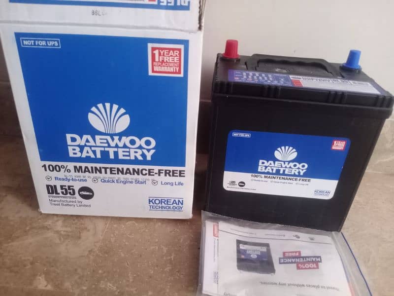 Daewoo brand new 55 DL used Just box Open 1