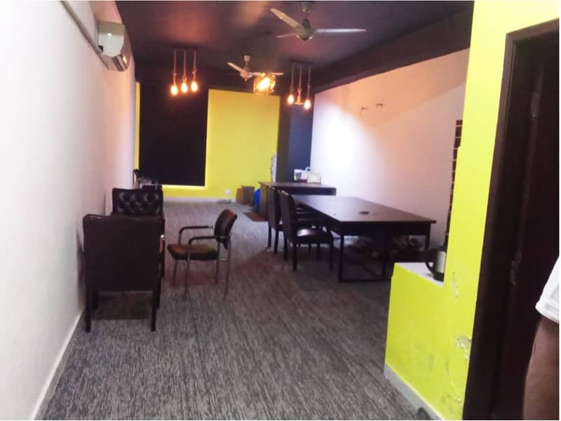 Area 560 square Feet Brand New Corporation Office Available For Rent in Gulberg 3 Lahore 0